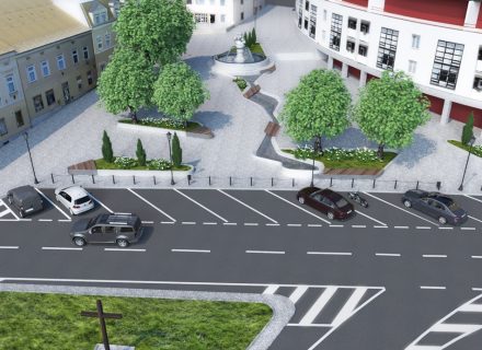 Revitalizace Mariánského náměstí - 1.část - centrum hlavní